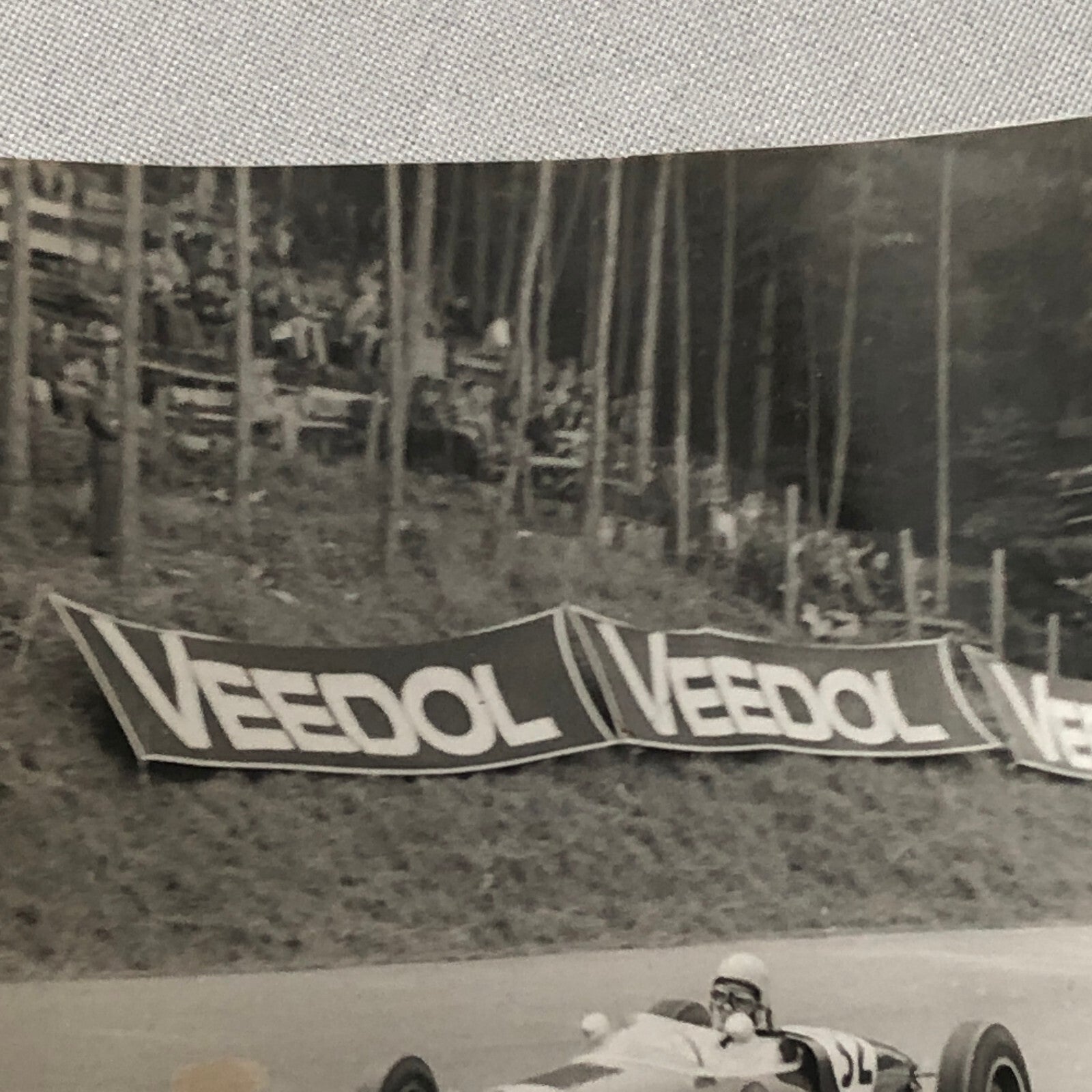 Vintage Solitude Grand Prix Racing Photo Photograph 1961 Peter Arundell Lotus