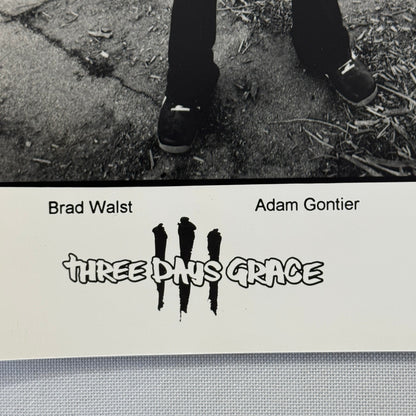 Three Days Grace Music Publicity Press Photo Photograph Band 2003 Adam Gontier