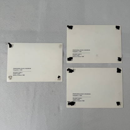 Peugeot Griffe 4 Pininfarina Photo Photograph Print Lot of 3 1985 Concept Car