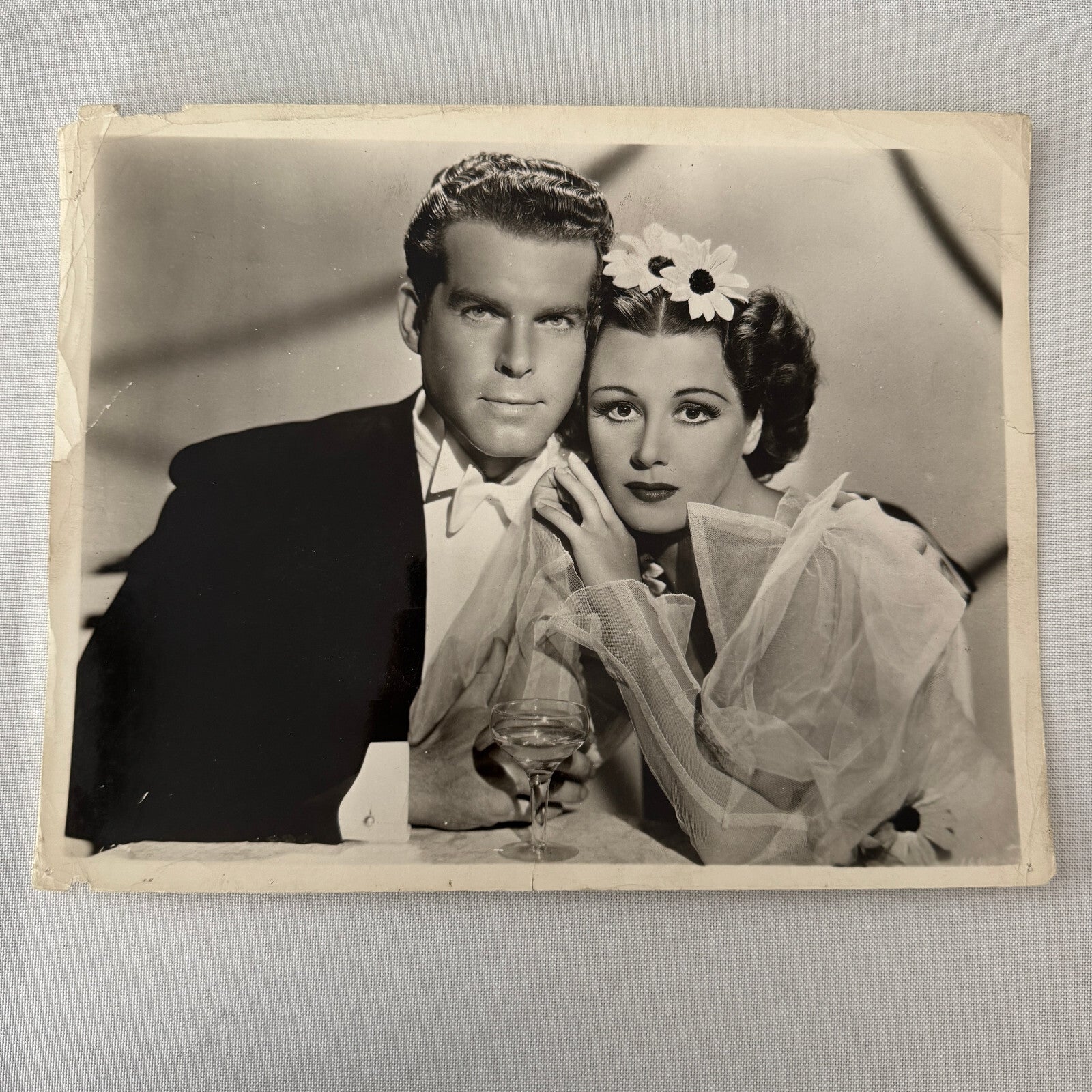 Vintage Movie Still Photo Photograph Print Fred MacMurray Actress Beautiful