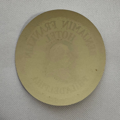 Benjamin Franklin Hotel Philadelphia Pennsylvania PA Vintage Travel Label