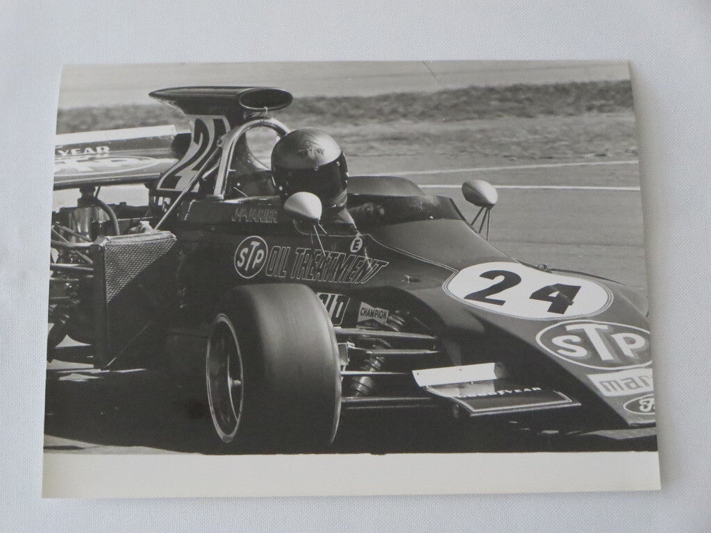Vintage 1973 Argentine Grand Prix Racing Photograph Photo JP Jarier March Ford 