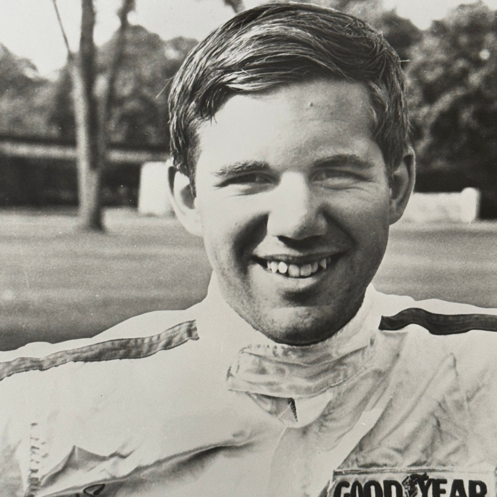 Vintage Racing Photo Photograph Driver Sam Posey
