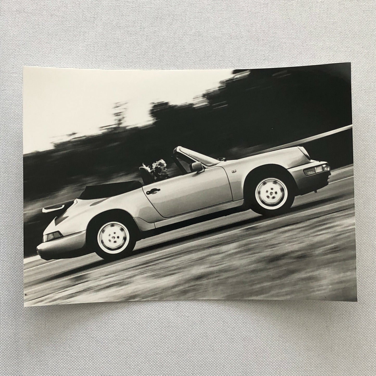 Porsche 911 Carrera 4/2 Cabriolet Factory Press Photo Photograph Print 