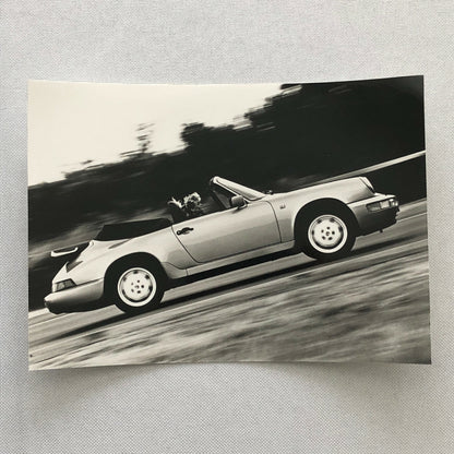 Porsche 911 Carrera 4/2 Cabriolet Factory Press Photo Photograph Print 