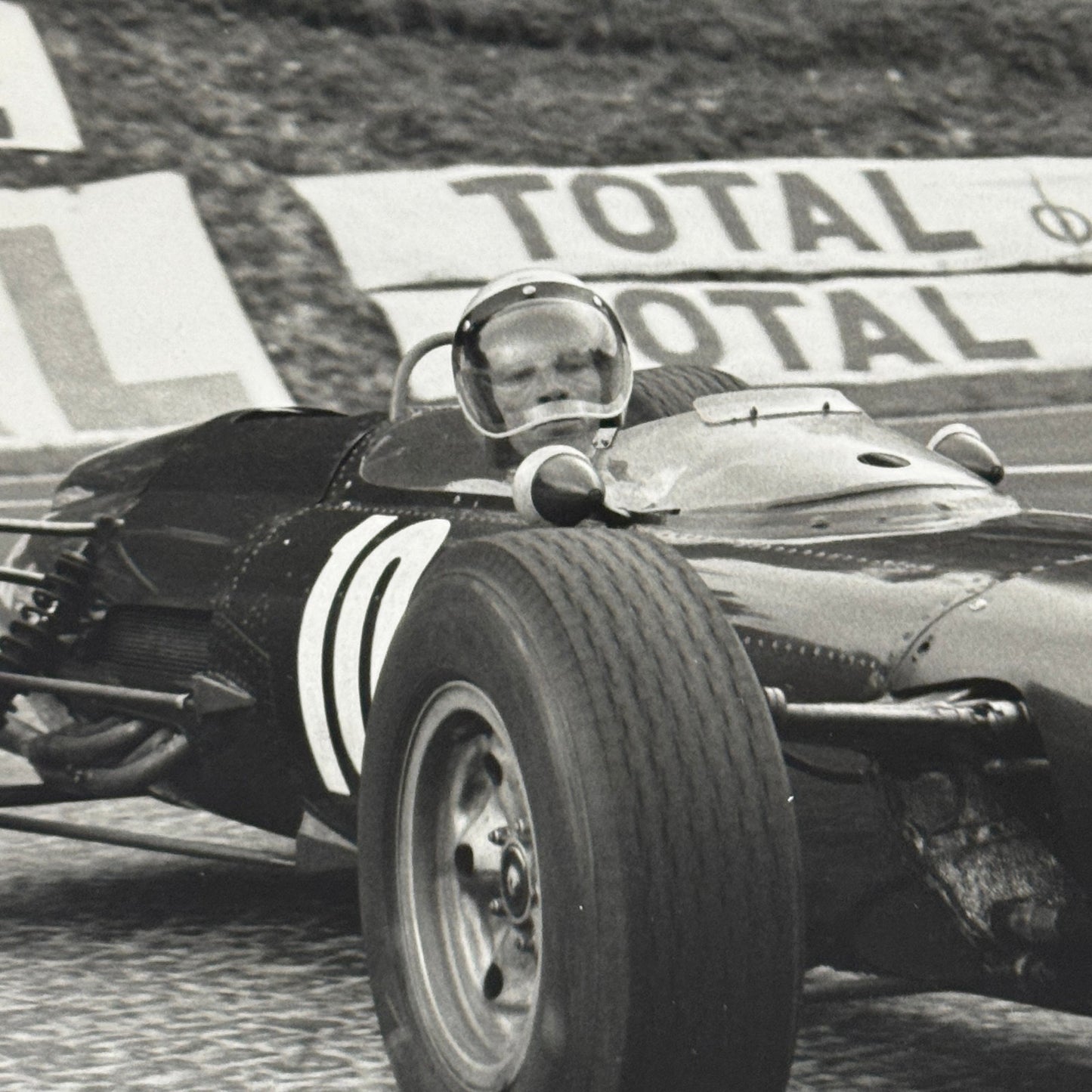 Richie Ginther BRM Racing Photo 1964 French Grand Prix Photograph Modern Print