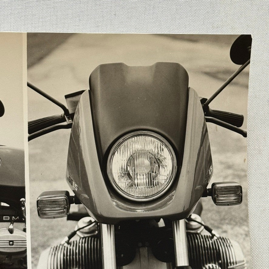 BMW R 65 LS Motorcycle Bike Photo Photograph Print Vintage BMW R65 LS R65LS