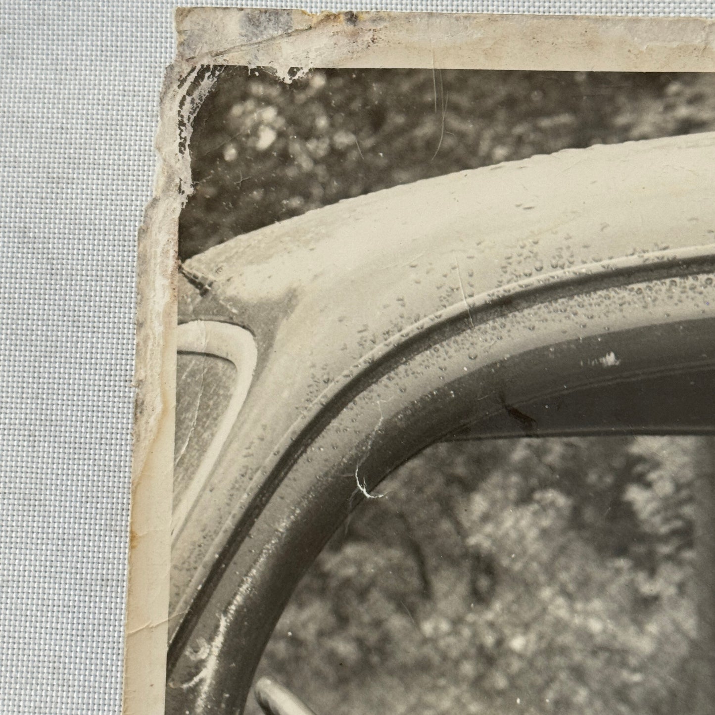 Vintage Stock Car Racing Car Driver Photo Photograph