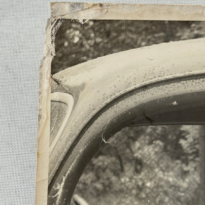 Vintage Stock Car Racing Car Driver Photo Photograph