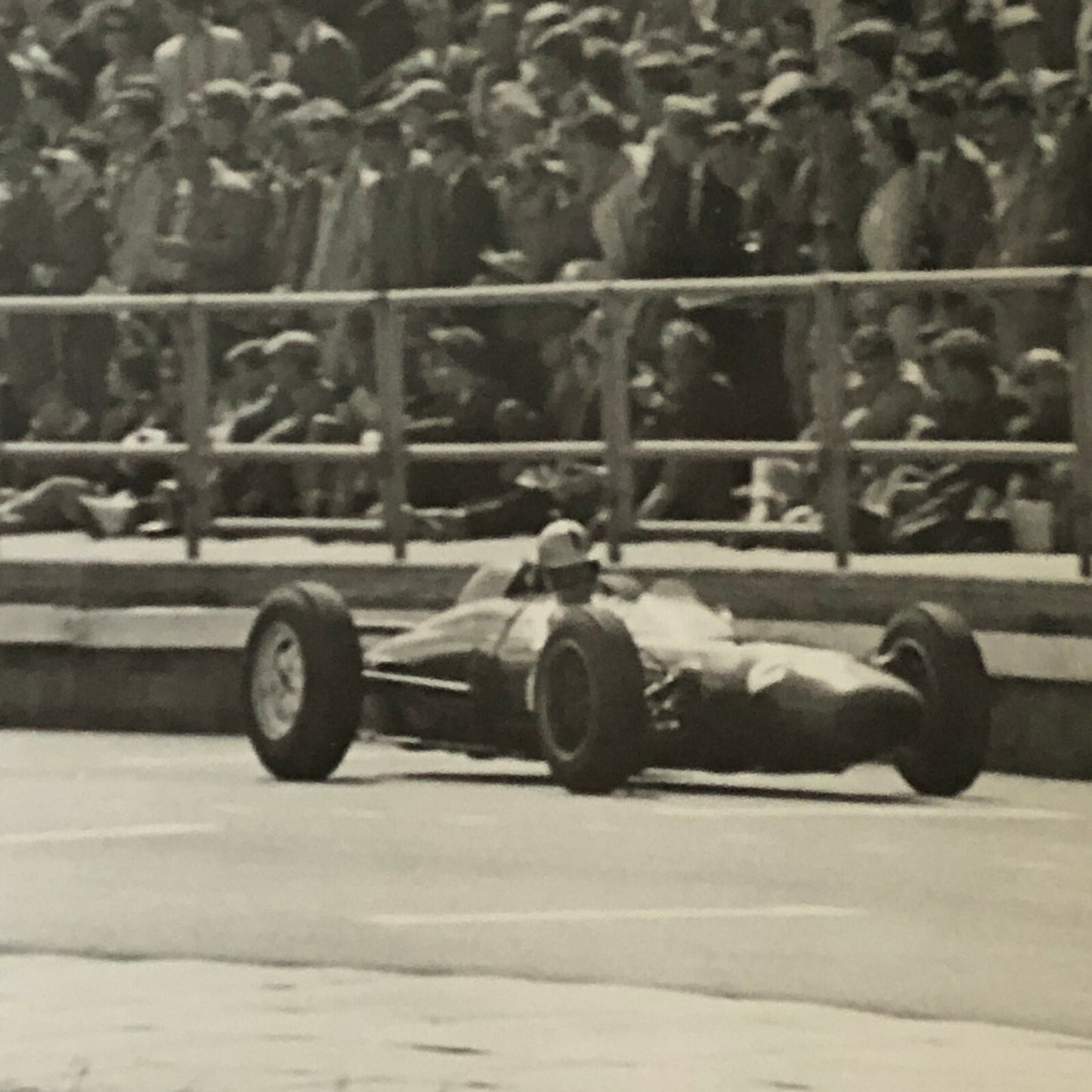 Vintage Grand Prix Car Racing Photo Photograph Print Motorsport
