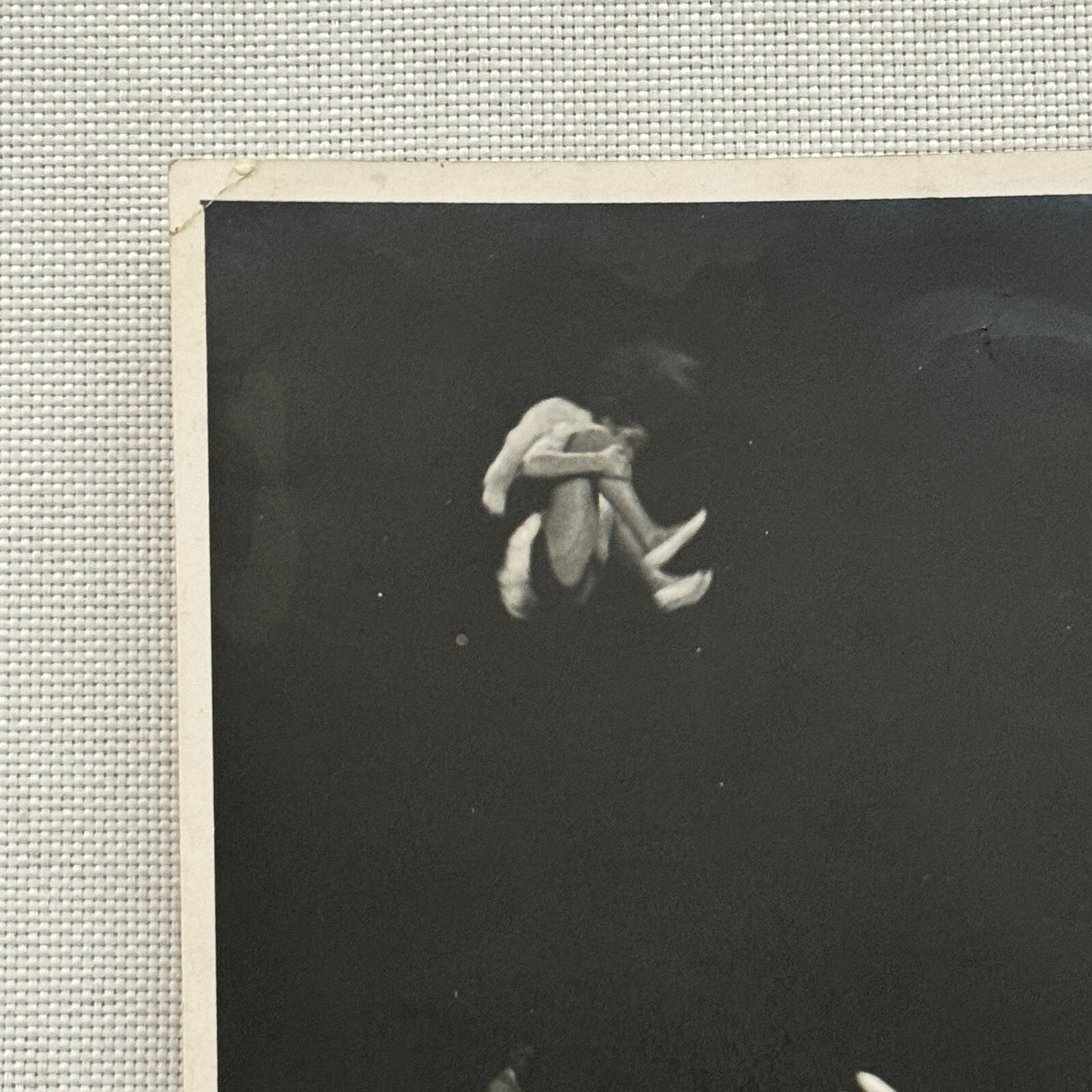 Vintage Circus Performer Balancing Act Acrobat Photo Photograph