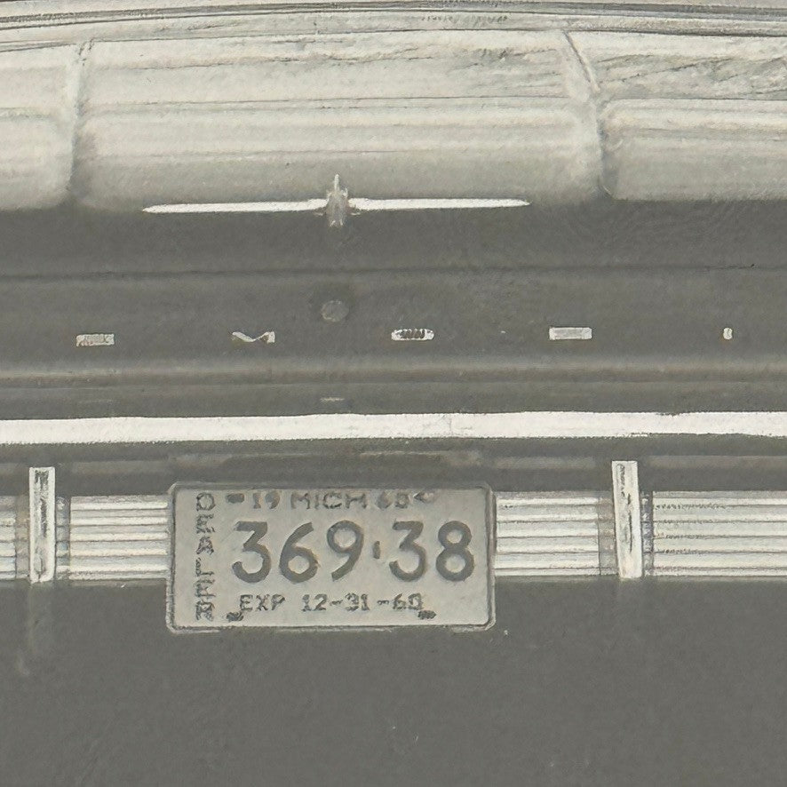 1960 Oldsmobile Super 88 2 Door Hardtop Car Photo Photograph Print Vintage