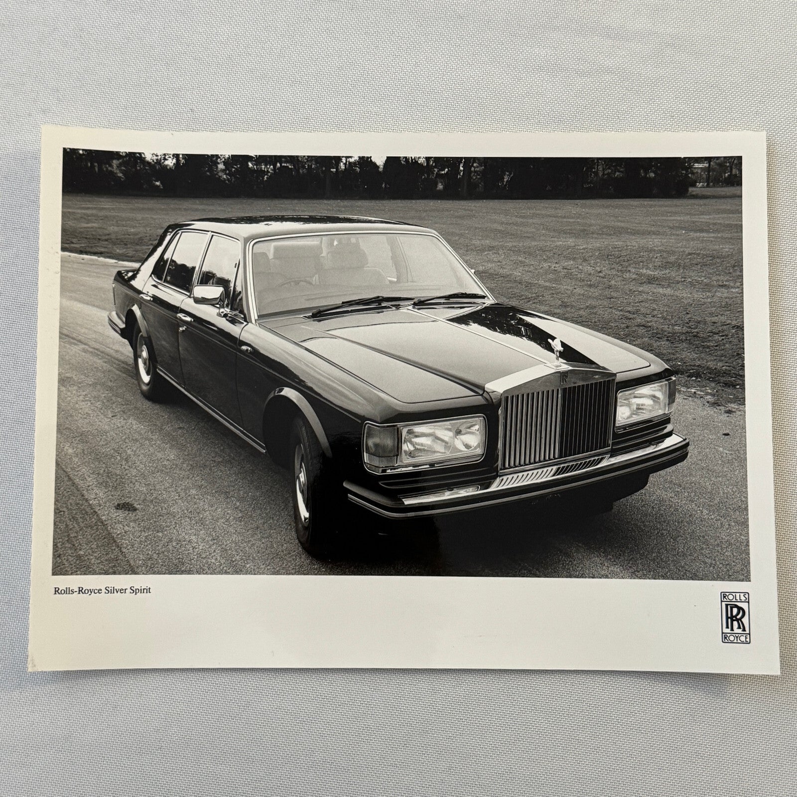 Rolls Royce Silver Spirit Car Factory Press Photo Photograph