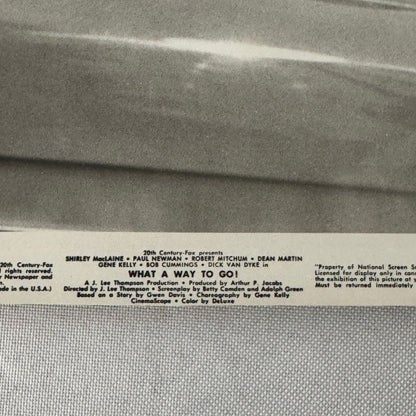 Vintage Movie Still Press Photo Photograph What a Way to Go Robert Mitchum 1964