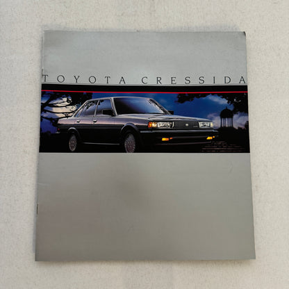 Toyota Cressida Car Sales Brochure Catalog Luxury Sedan and Station Wagon 1984