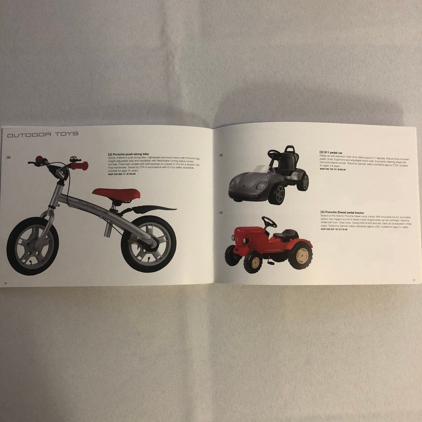 Porsche Model Car Die Cast Sales Brochure Catalog 911 Boxster Racing Cayenne +