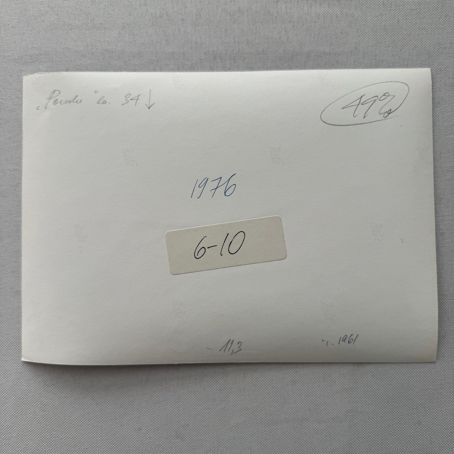 Vintage Racing Photo Photograph Print Martini Racing Porsche