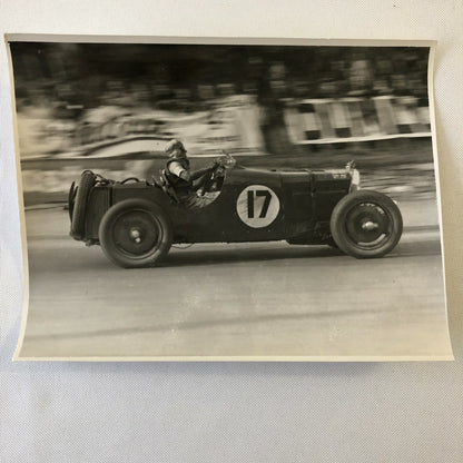 Vintage Racing Car Photo Photograph Print 