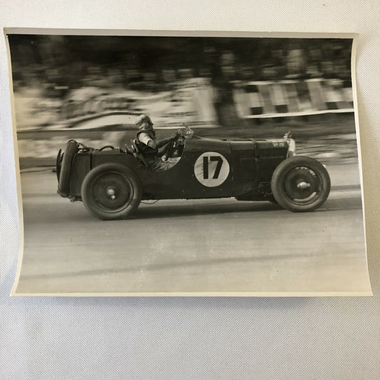 Vintage Racing Car Photo Photograph Print 