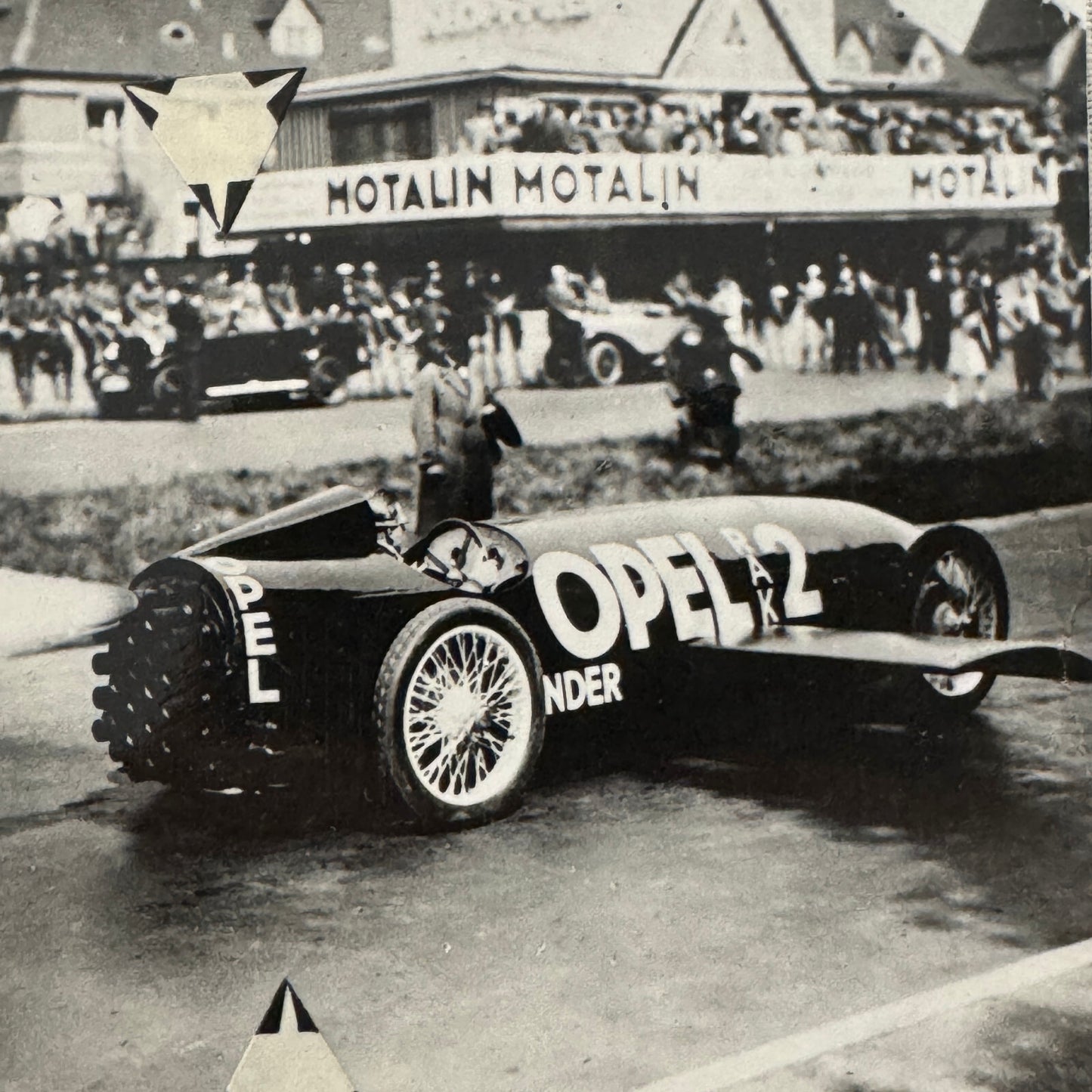 Opel RAK 2 Rocket Powered Racing Car Photo Photograph Vintage