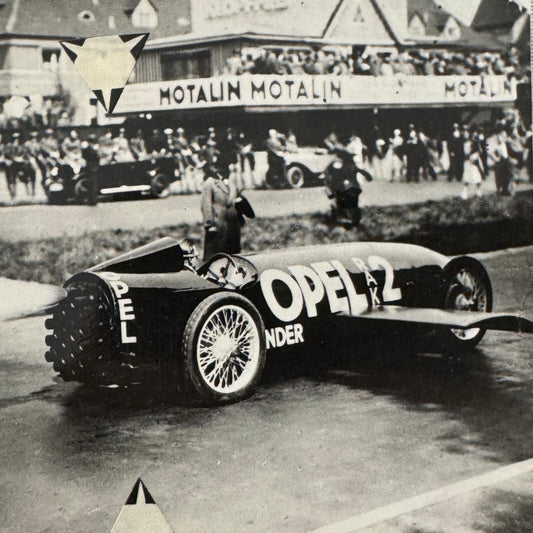 Opel RAK 2 Rocket Powered Racing Car Photo Photograph Vintage