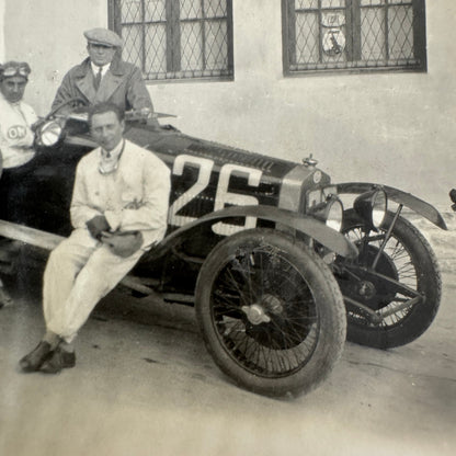 Vintage Car Automobile Racing Race Photo Photograph Print OM Team Italian