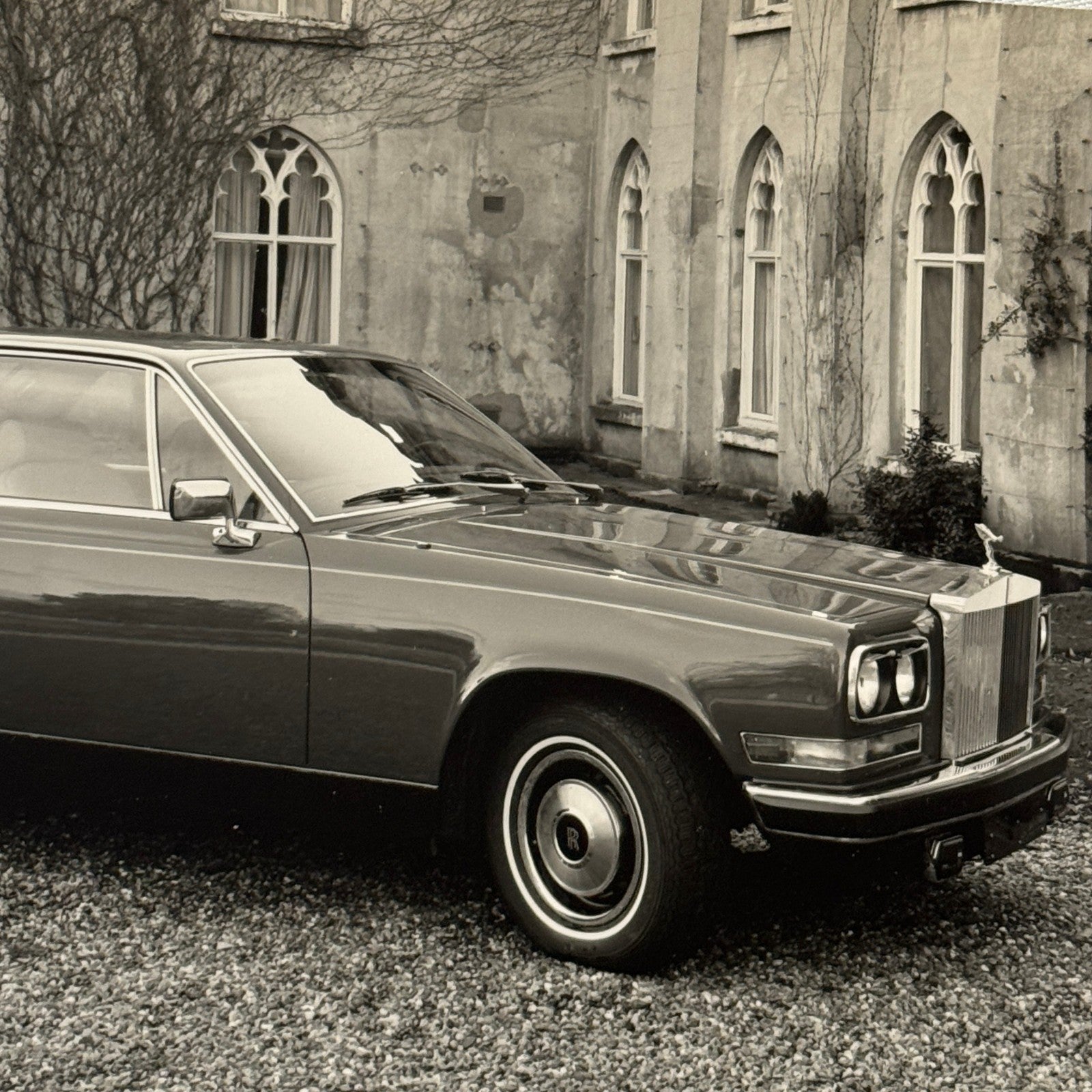 Vintage Rolls Royce Camargue Car Factory Press Photo Photograph Print