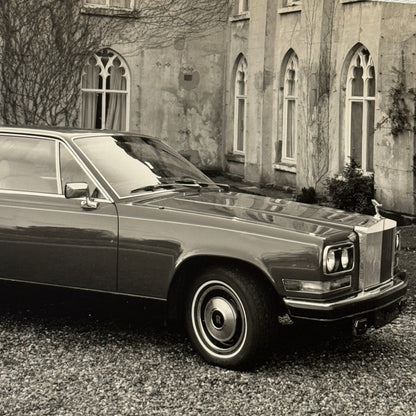 Vintage Rolls Royce Camargue Car Factory Press Photo Photograph Print
