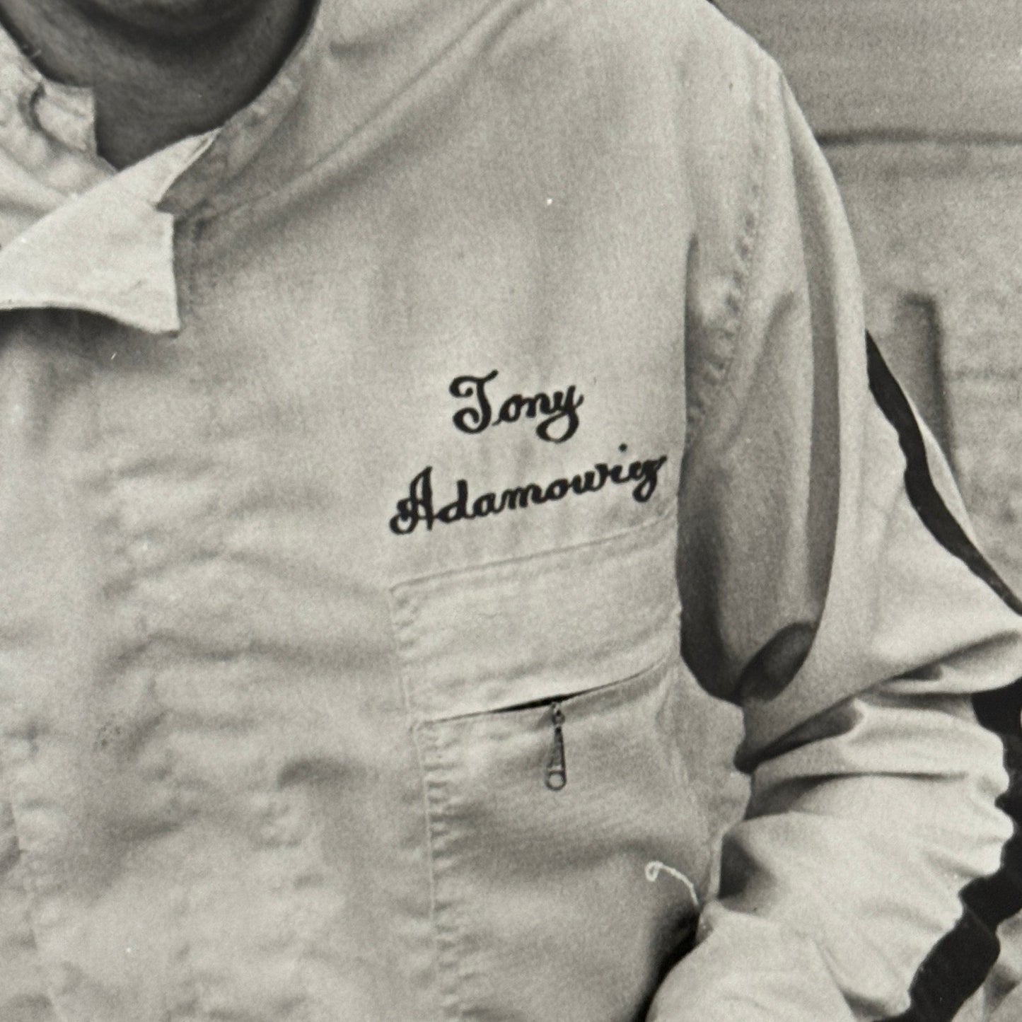 Tony Adamowicz Racing Driver Photo Photograph Vintage Image Modern Print