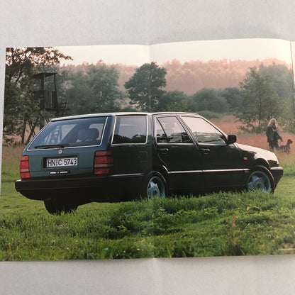 Lancia Thema Station Wagon Car Sales Brochure Catalog German