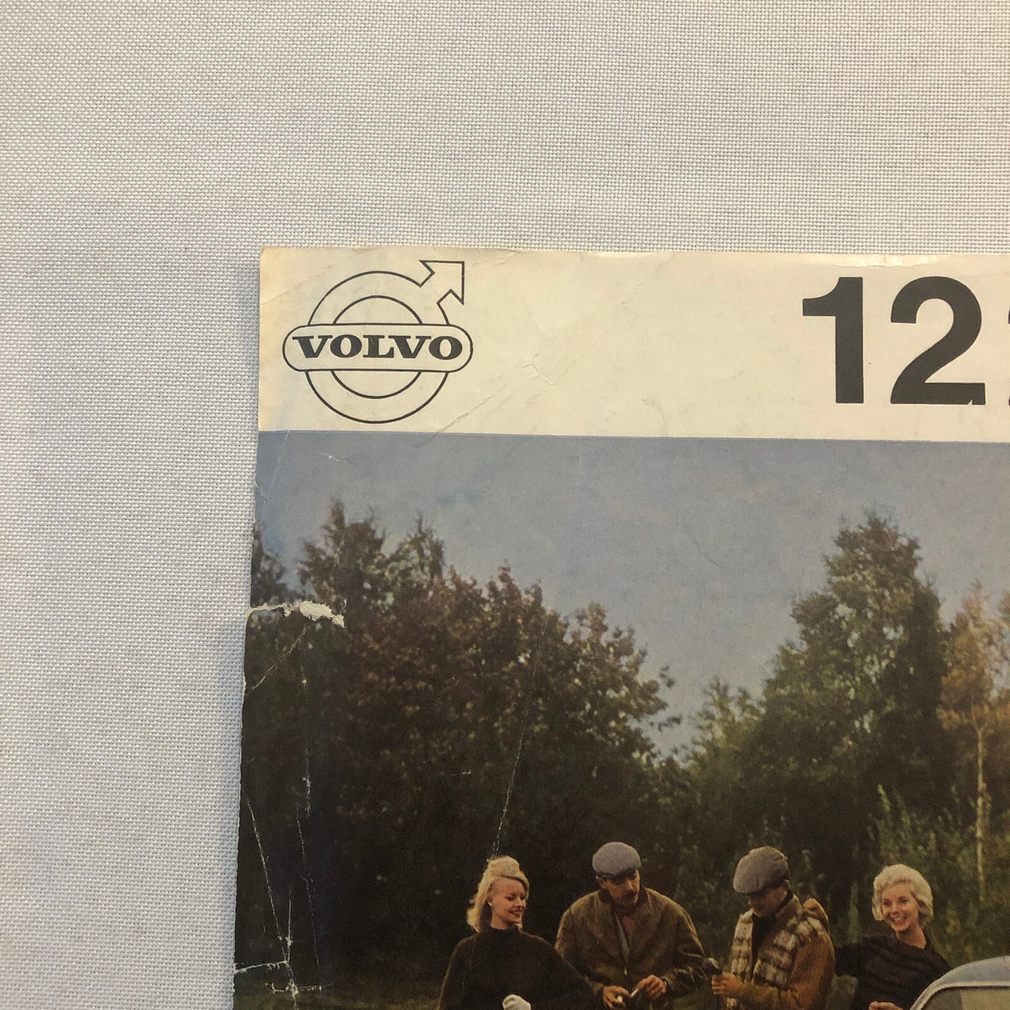 Vintage Volvo 122 S Car Automobile Sales Sheet Brochure Advertising
