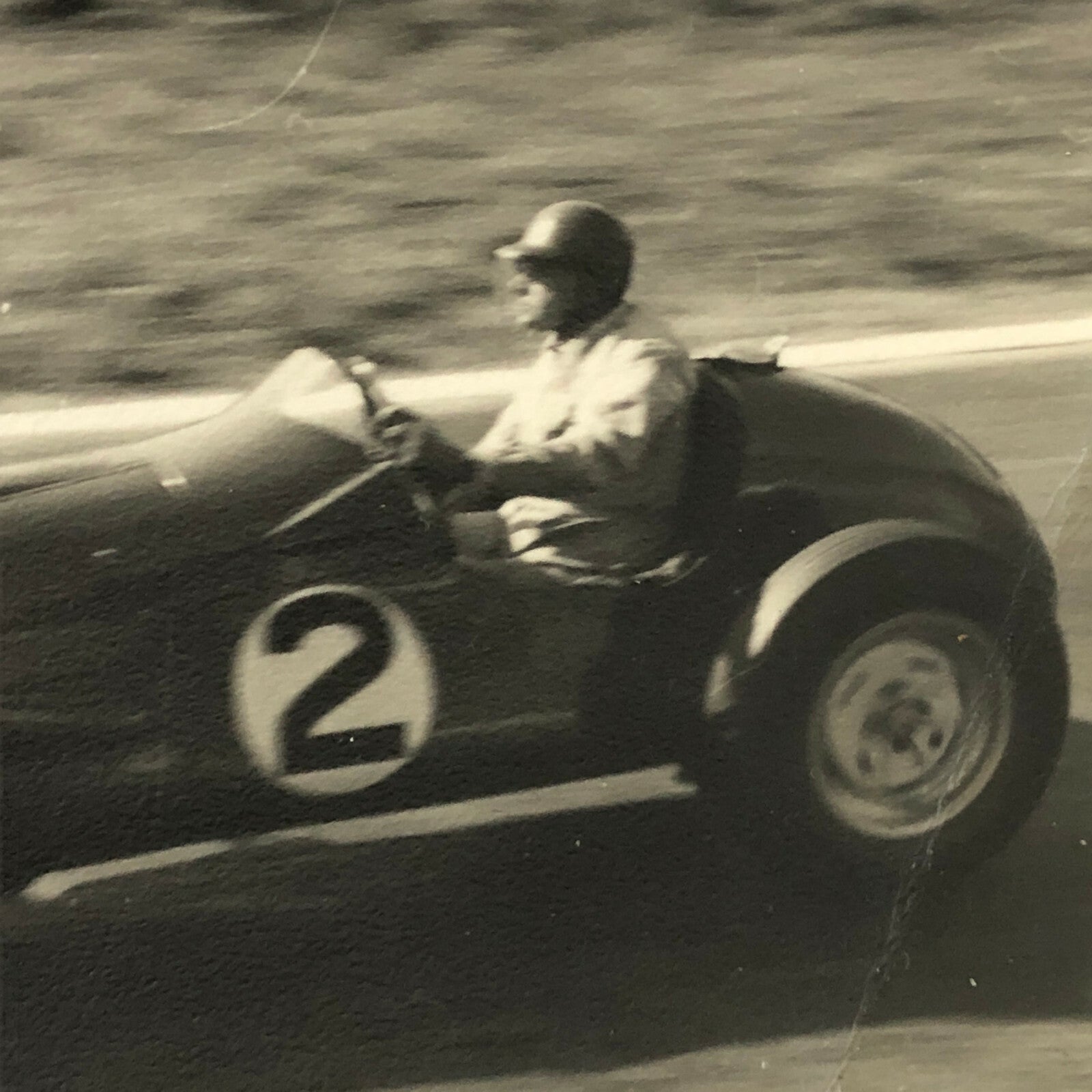 Vintage Car Racing Photo Photograph - Crystal Palace Cooper Bristol Car 