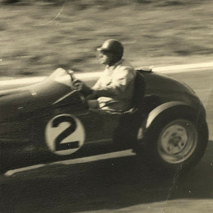 Vintage Car Racing Photo Photograph - Crystal Palace Cooper Bristol Car 