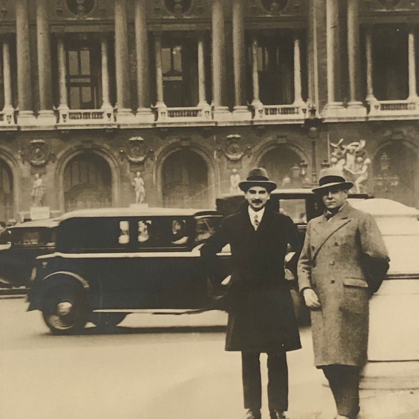 Press Photo Photograph Grand Opera de Paris Tito Schipa Concert Cars