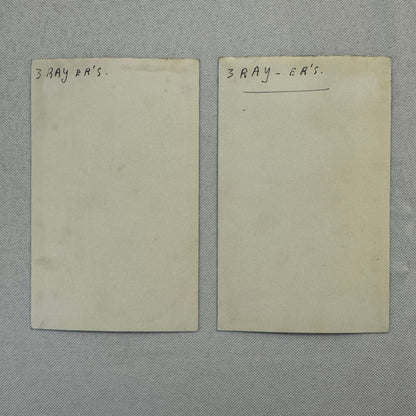 Vintage Circus Balancing Acrobat Act Photo Photograph Lot 2x 3 Rayers European