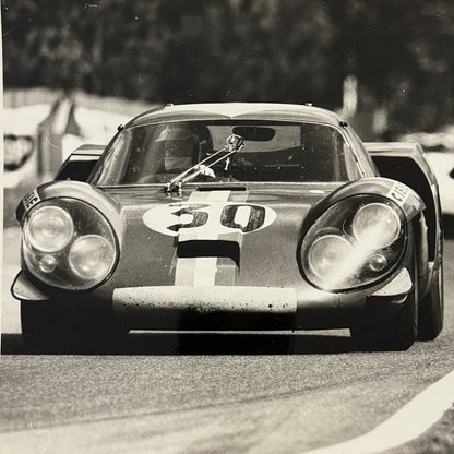 Renault Alpine 3000 Racing Car Photo Photograph Print Vintage 1968
