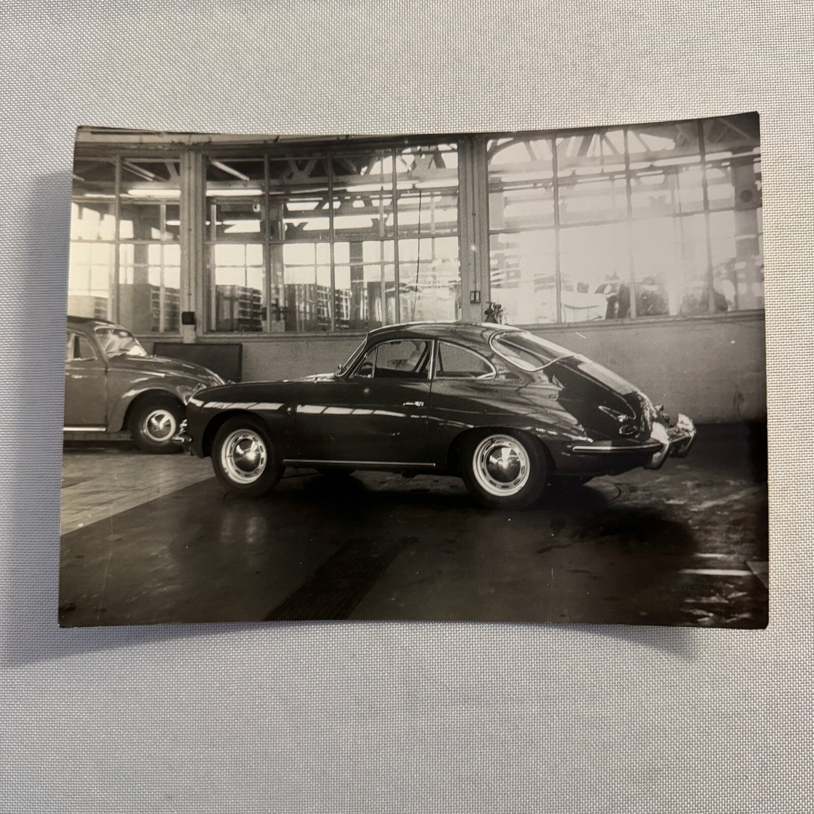 Vintage Porsche 356 Car Photo Print Classic Automotive Wall Art Retro Photograph