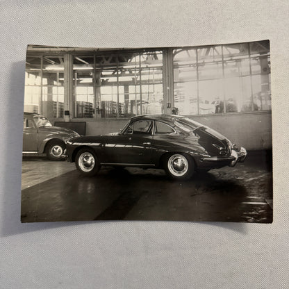 Vintage Porsche 356 Car Photo Print Classic Automotive Wall Art Retro Photograph