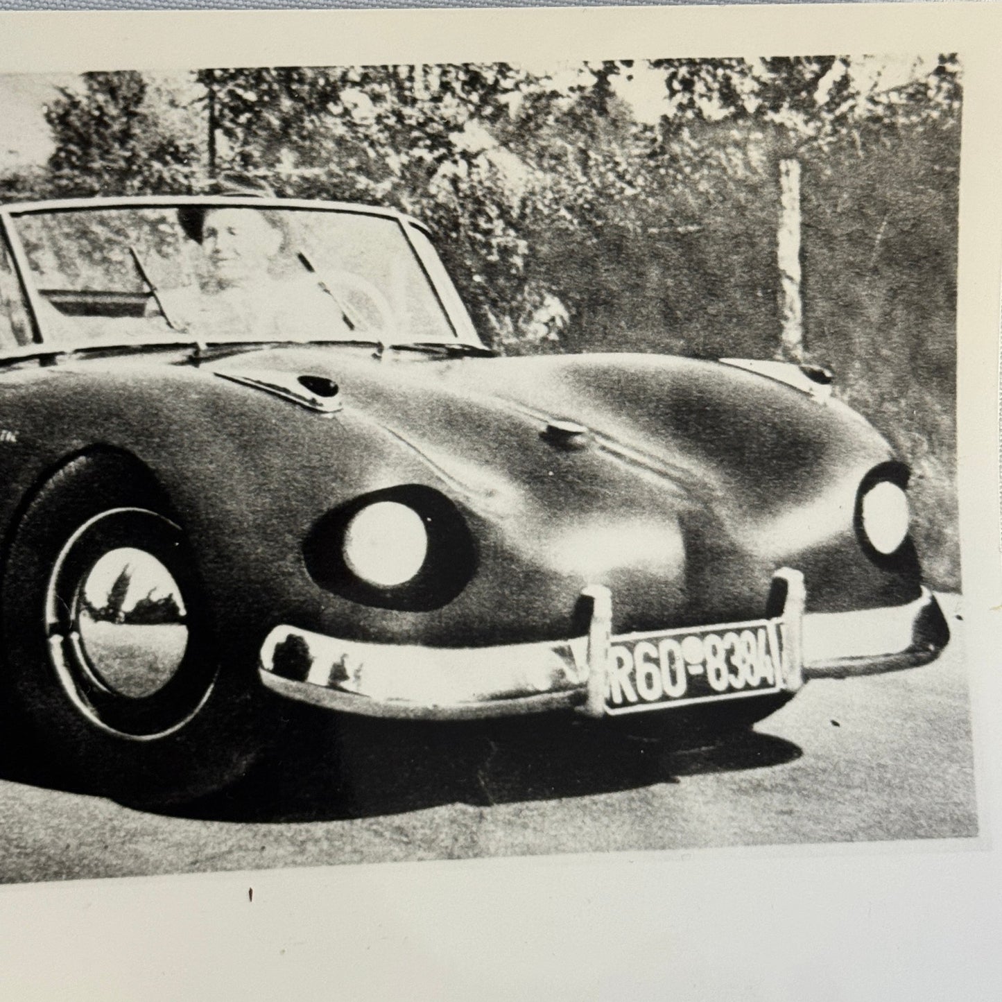 Vintage Coachbuilder Car Automobile Convertible Photo Photograph Unidentified