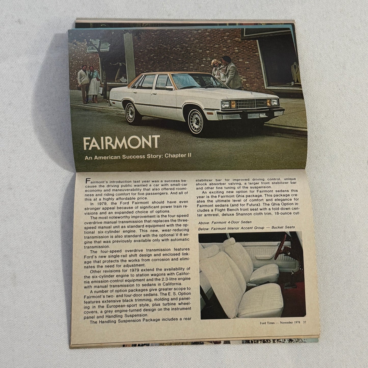 1979 Ford Car Brochure Magazine Ford Pinto LTD Thunderbird Mustang Granada