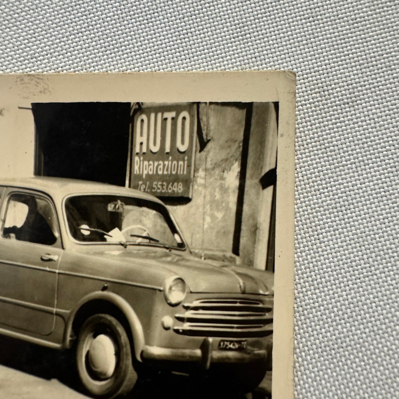 Vintage Photograph Photo Print Car Automobile European