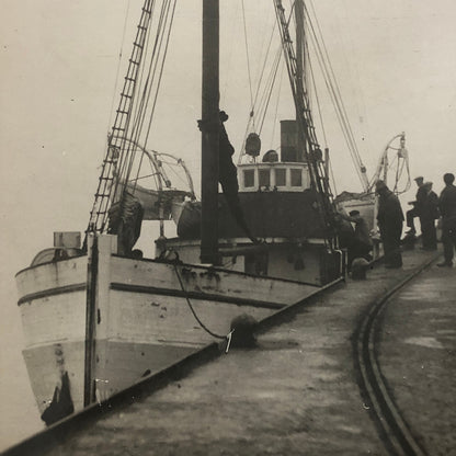 Press Photo Photograph Arctic Exploration Ship Aberdeen Cambridge University