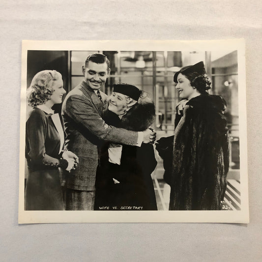 Actor Actress Movie Film Still Photo Photograph Clark Gable Jean Harlow