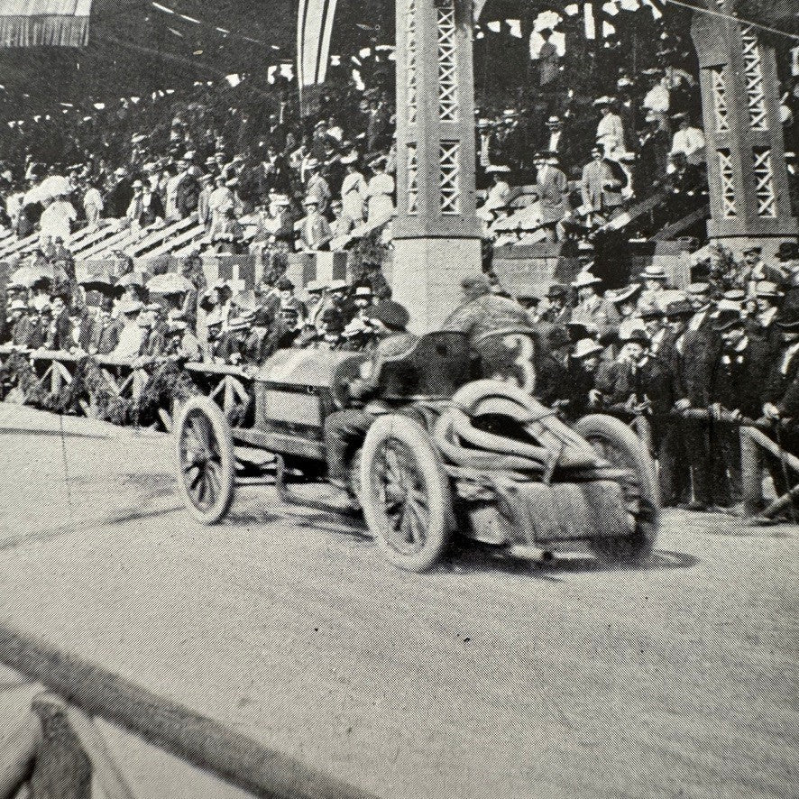 Vintage Car Racing Postcard Post Card Motorsport Race