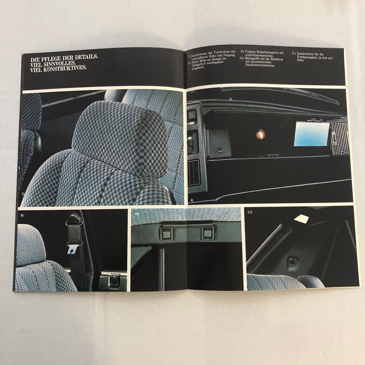 1980 Lancia 1300 and 1500 Car Sales Brochure Catalog German Text