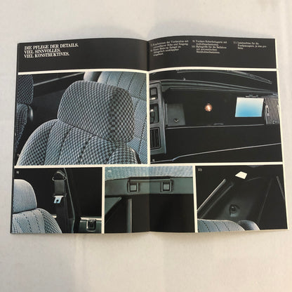 1980 Lancia 1300 and 1500 Car Sales Brochure Catalog German Text