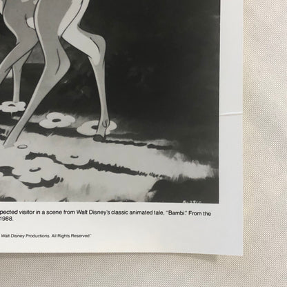 Bambi Flower Thumper Movie Film Re-Release Press Photo Photograph Walt Disney