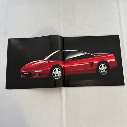 Acura NSX Sports Car Sales Brochure Catalog GERMAN Text European Market