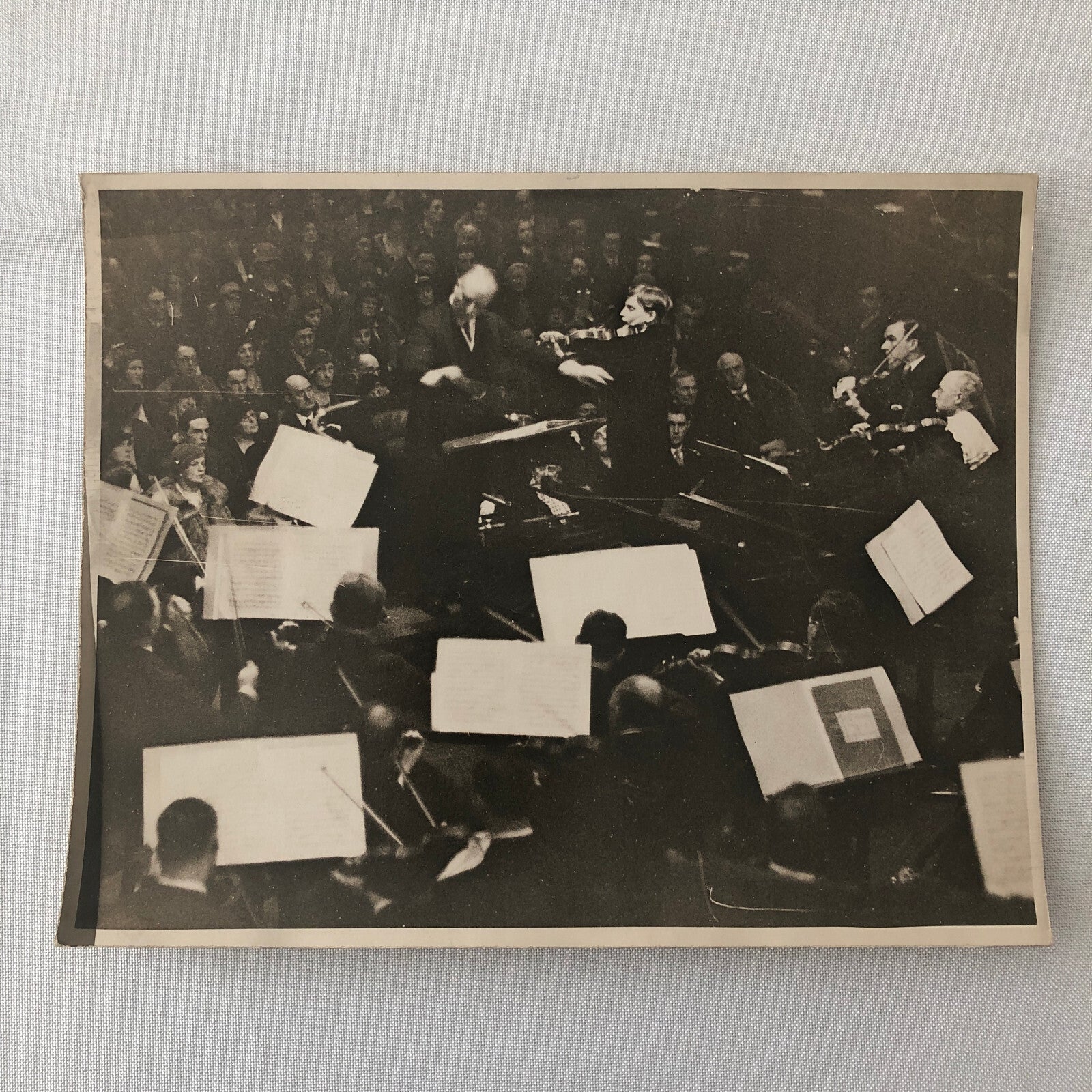 Press Photo Photograph Violinist Yehuda Menuhin Musician 1932 Central News Music