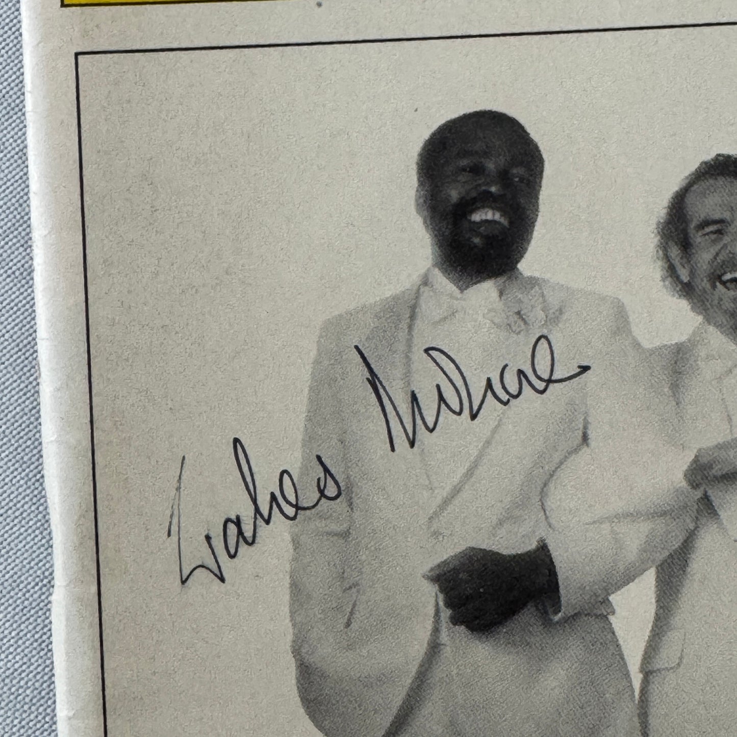 Blood Knot Signed Playbill Autographed Program Zakes Mokae Athol Fugard 1985